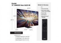 Samsung QN75QN800DF / QN75QN800DFXZA 75 Inch (191 cm) Smart TV