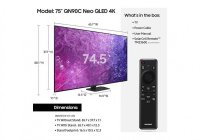 Samsung QN75QN90CAF / QN75QN90CAFXZA 75 Inch (191 cm) Smart TV