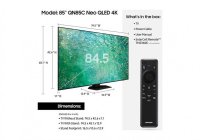 Samsung QN85QN85CAF / QN85QN85CAFXZA 85 Inch (216 cm) Smart TV