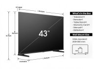 Hisense 43E6N 43 Inch (109.22 cm) Smart TV