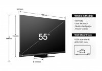 Hisense 55U86KQTUK 55 Inch (139 cm) Smart TV