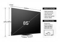 Hisense 85U8NAU 85 Inch (216 cm) Smart TV