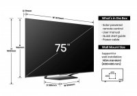 Hisense 75U7NAU 75 Inch (191 cm) Smart TV