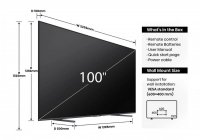 Hisense 100Q7NAU 100 Inch (254 cm) Smart TV