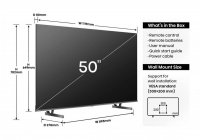 Hisense 50Q6NAU 50 Inch (126 cm) Smart TV