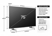 Hisense 75Q6NAU 75 Inch (191 cm) Smart TV