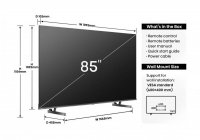 Hisense 85Q6NAU 85 Inch (216 cm) Smart TV