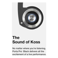 Koss Porta Pro Black Wired Headphone