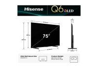 Hisense 75Q6QAU 75 Inch (191 cm) Smart TV